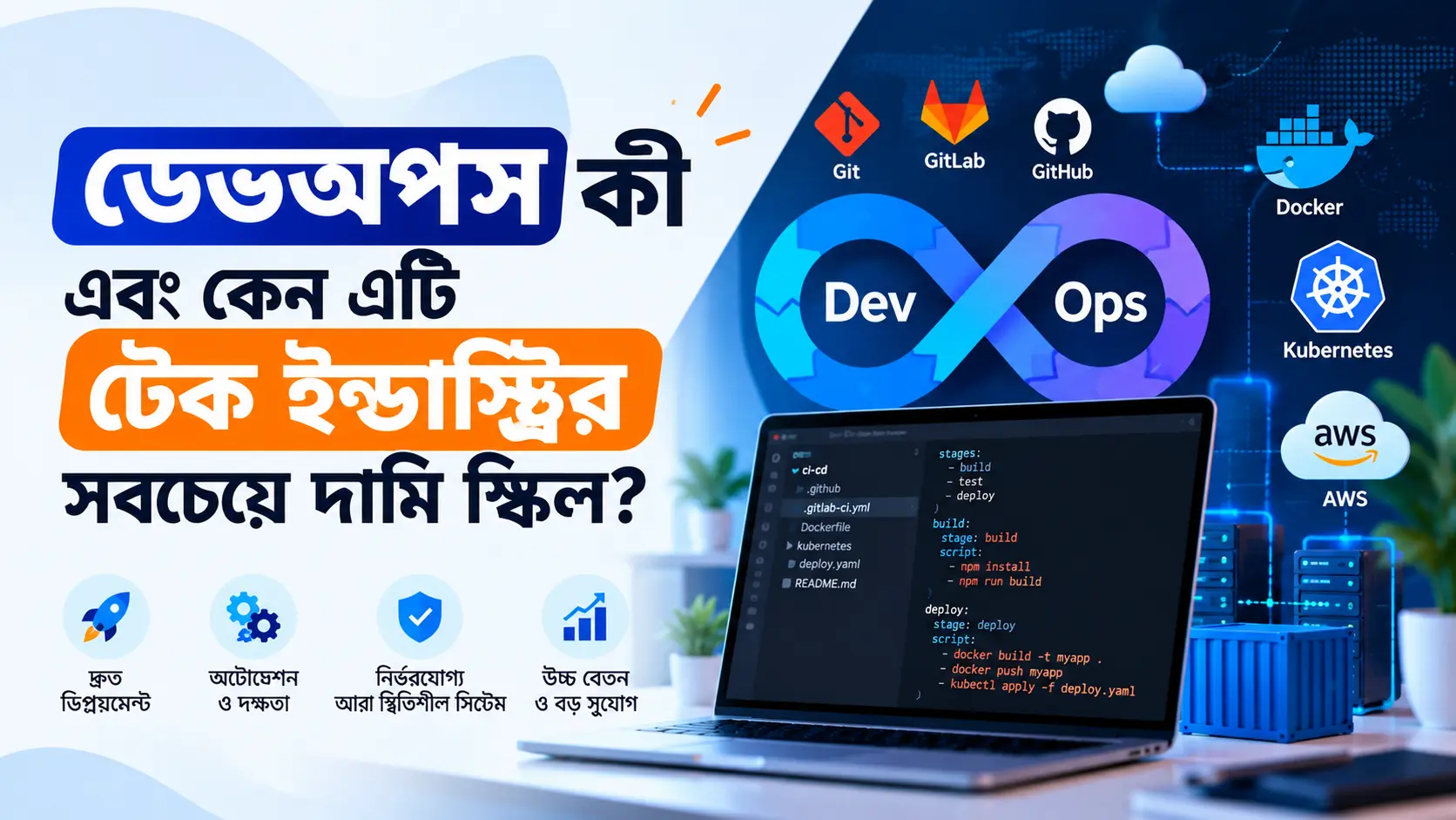 ডেভঅপস কী এবং কেন এটি টেক ইন্ডাস্ট্রির সবচেয়ে দামি স্কিল?