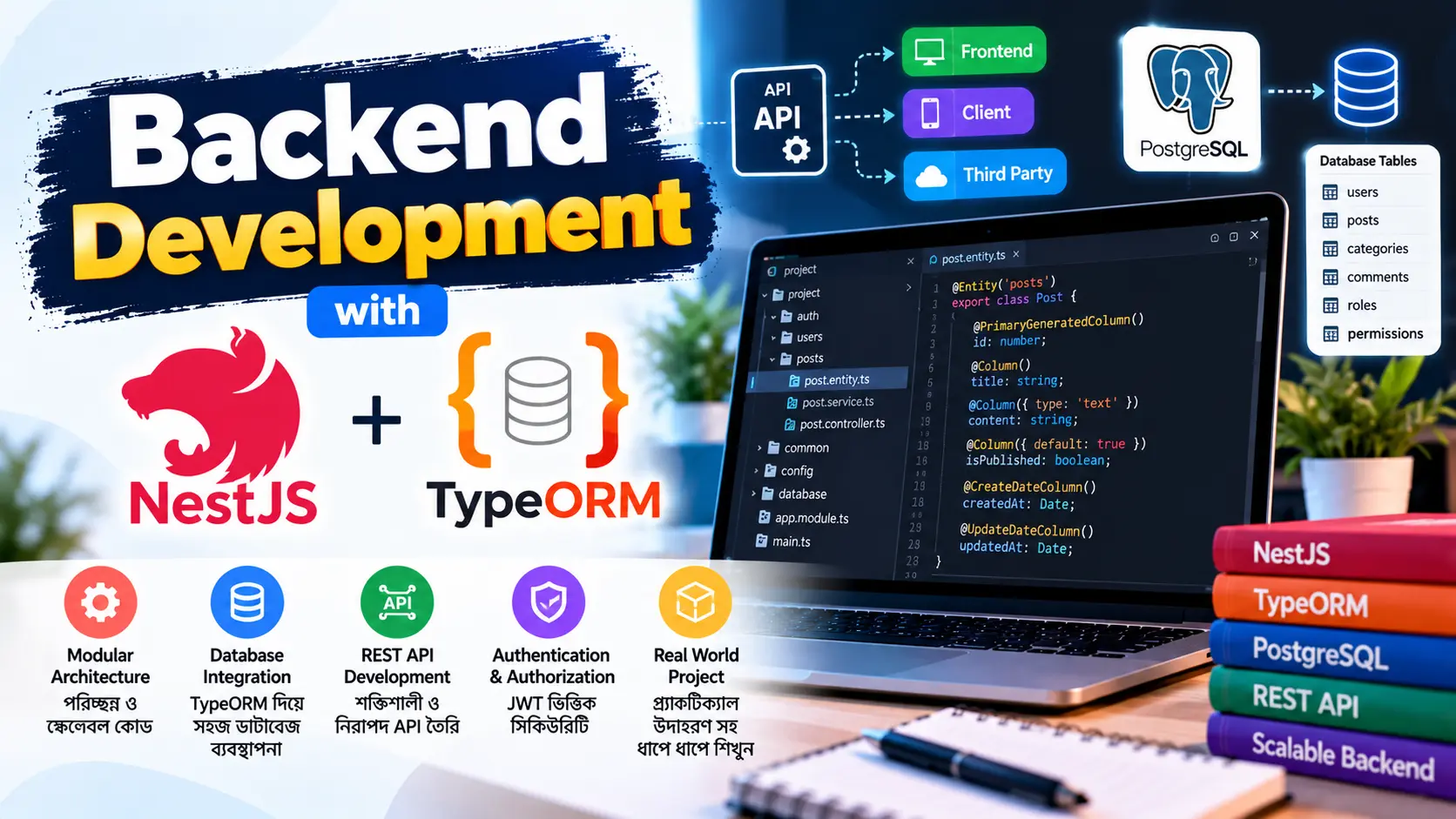 Backend Development with NestJS and TypeORM